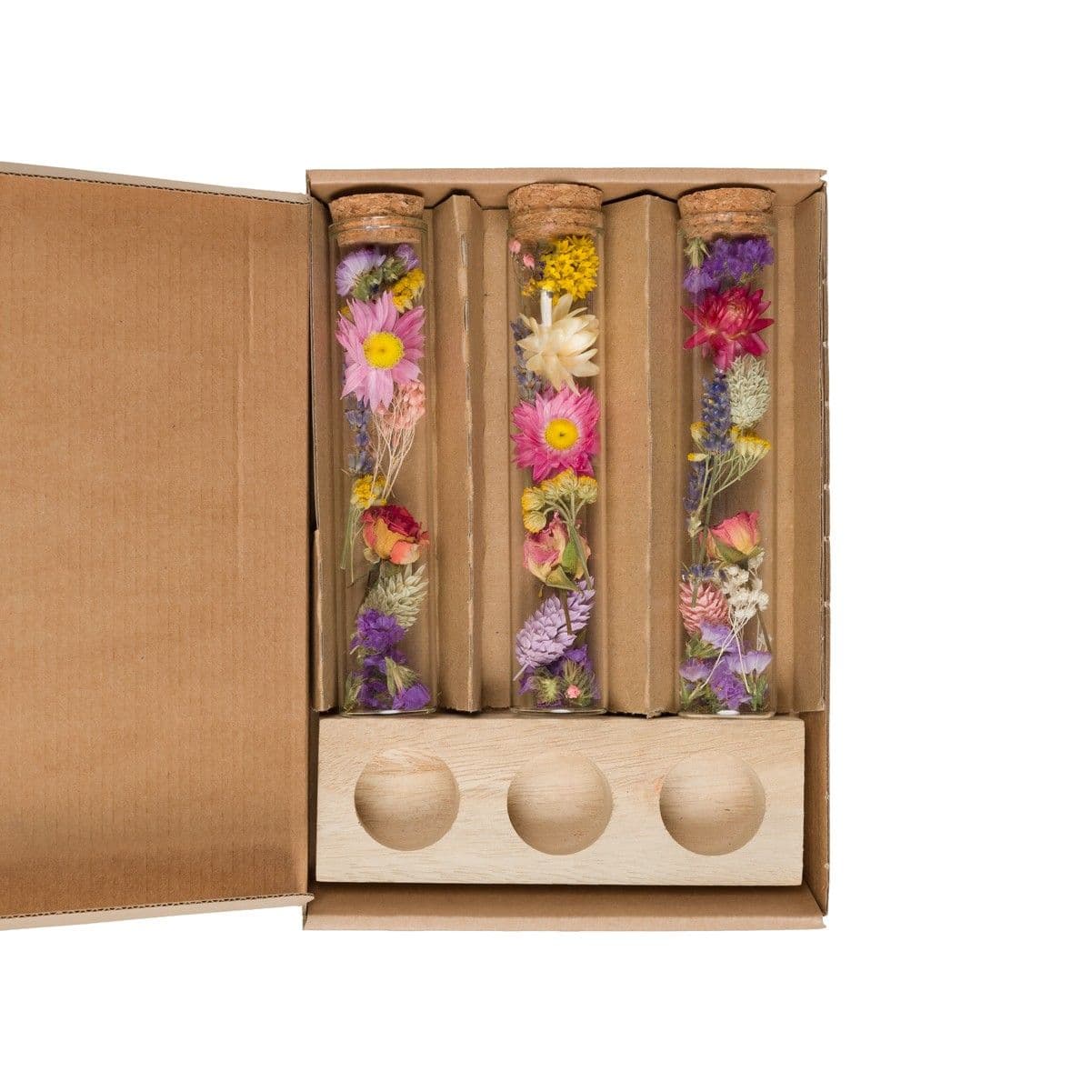 Dried Flower Test Tubes